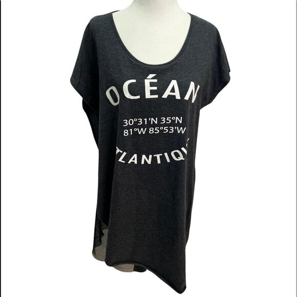 𝅺vero Moda Long T-Shirt/Dress/Bathing Suit Cover up Size S - Picture 1 of 11